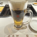 盛楼閣 - 生ビール