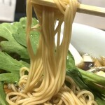 煮干しのビリー - 木嶋製麺所ストレート細麺