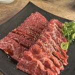 炭火焼肉・にくなべ屋 神戸びいどろ - 上ロース　上カルビ