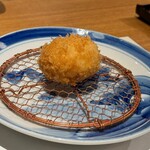 洋食堂 すずき - 幻の土エビのクリームコロッケ