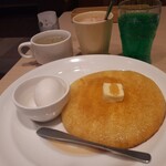ガスト - パンケーキ&ゆで卵