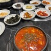 Myeong Dong - 料理写真:前菜とスンドゥプ