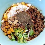 麺や一芯 - 20241230汁なし担々麺ごま