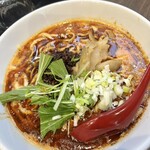 ラーメン 麻辣 - 坦々麺赤  海老感が素敵ﾟ+.ﾟ(´▽`人)ﾟ+.ﾟ