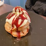 アメリカンクラブハウス - アップルパイ（ラズベリーソース）