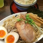 麺や 紡 - 熟成つけ麺300 味玉 950円