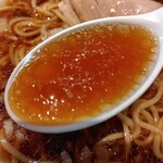 麺家 たけ田 - スープの感じ
