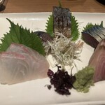 さば銀 - 刺身5点盛り