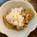 東都庵 駅前店 - きのこおろし