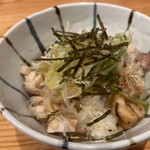 三乃和 - 「ねぎ塩叉焼ごはん(ラーメンとセットで250円)」
