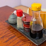 蕎麦 太海野 - 卓上調味料