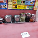 山岡家 - 普段の席