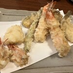 あさだ - 天ぷら盛り合わせ