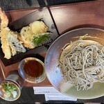 つる亀庵 - 天ぷらもりそば　1,680円