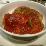 老香港酒家京都 - うちわ海老のXO醬　土鍋煮込み