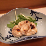 Tsugusushi Masa - ゴマ河豚白子焼き