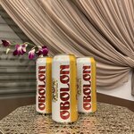 ウクライナカフェ・クラヤヌィ - ウクライナビール　プレミアムオボロン