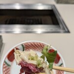 銀座焼肉 Salon de AgingBeef - 湯葉ユッケ
