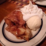 Byrd's Pizza & Ribs - アップルパイ　ア・ラ・モード