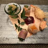 日本料理・鉄板焼 はや瀬 - 前菜