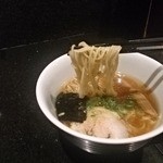 支那そばや - ミニ醤油ラーメン