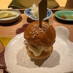 鳥匠いし井ひな - お洒落なミニハンバーガー