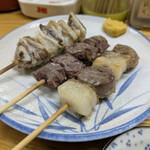 やきとん道場 三鶴 - 一品の後やきとんループ♡