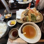 旬菜の味わい がら里 - 天ぷら定食
