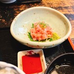 うまいものあり 孝太郎 - ネギトロがちょピッとついて嬉しい