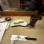 独酌　三四郎 - コーン茶割りと玉子やき