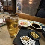 独酌　三四郎 - コーン茶割り
