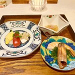 278926212 - 季節の彩り前菜４種盛り合わせ