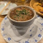 カジュアルフレンチBar 7FUKU - オニオングラタンスープ