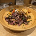 カジュアルフレンチBar 7FUKU - サーロインステーキのハーフ