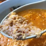 元祖ニュータンタンメン本舗 - タンタンクッパ？雑炊？