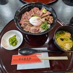 あか牛レストラン 肥後郷土料理よかよか - 上あか牛丼
