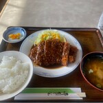 キッチン喜多川 - トンカツ定食　1400円