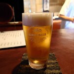 りょうりや 御旅屋 - とりあえず生ビール！