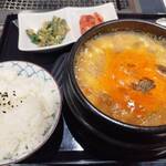 和牛焼肉　青樹苑 - オリジナルスンドゥブ