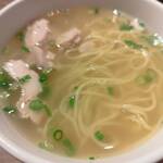 桃菜 - 鶏塩つゆそば（小）