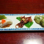 石ばし - 突き出し