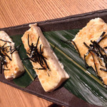 豆菜料理 はなさび - コースの豆腐ステーキ