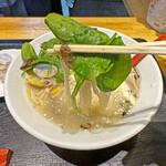 超純水採麺 天国屋 - 「ベビーリーフ」