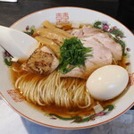 弘明寺丿貫 - 十二月の中華蕎麦 1200円＋専用味付け卵150円