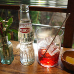 スパイスカフェ - カンパリソーダ(700円)