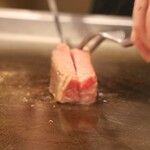 鉄板焼ステーキ 一ッ葉ミヤチク - 