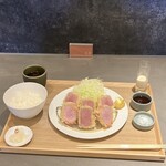カツレツMATUMURA bis TSURUMA GARDEN - 本日の厳選豚フィレ肉低温カツレツ(150g)