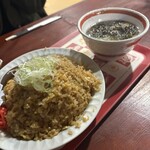 麺屋ジューク - チャーハン スープ付１合 800円