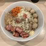 ラーメン 鷹の目 - 鷹の目カルボナーラ