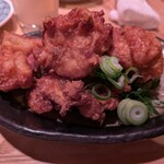 居酒屋 ヨーテル - すだち唐揚げはボリュームたっぷり